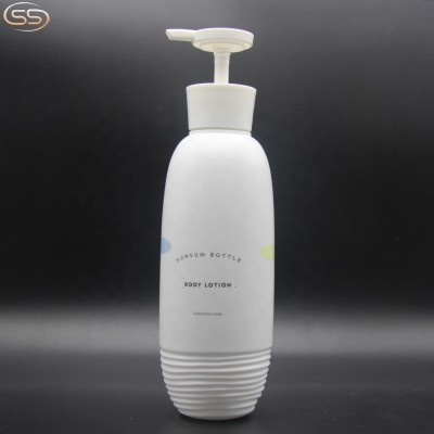 680ml HDPE Plastic Baby shampoo Cosmetic Bottle with Lotion Pump