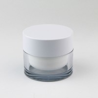 50g double wall empty face cream jars acrylic cosmetic jar