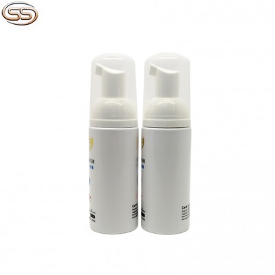 50ml White PET Plastic Foam Pump Bottle for Hand wash packaging