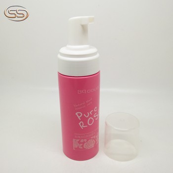 100ml 120ml 150ml 200ml plastic soap foam pump PET bottle with pump dispenser