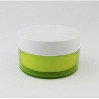 customized double wall 100ml plastic acrylic cosmetic cream jar