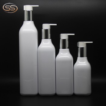 Guangzhou white PET lotion bottles with pump