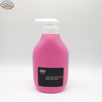 PE liquid soap bottle hot selling hand wash bottle with lotion pump