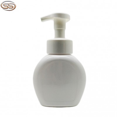 330ml White Plastic Soap Foam Nurse Hand Sanitizer Bottle