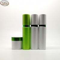 Plastic skin care cosmetic bottles with cap