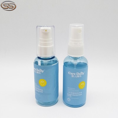 China supplier 50ml boston baby care bottle with sticker