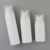 IN STOCK! 30ml 50ml 75ml round PP airless vacuum pump bottle